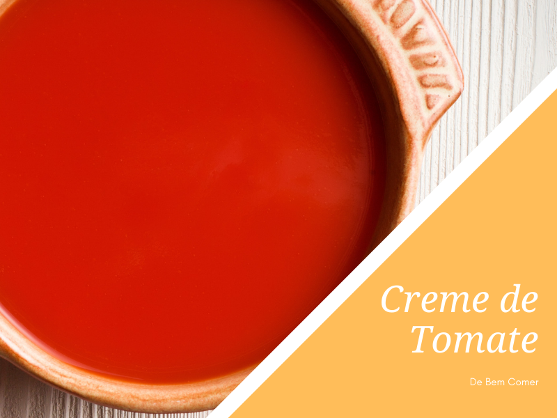 Creme de tomate